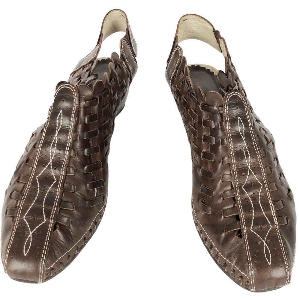 Pikolinos Romana Sz 41 / 10.5 - 11 US Brown Woven